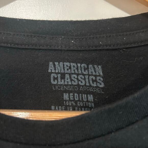 AC/DC Back In Black Cotton Short Sleeve T-Shirt Mens Medium Black Casual Grunge - Picture 4 of 6